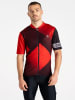 Dare 2b Fahrradtrikot "Pedal II" in Rot/ Schwarz