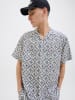 Jack & Jones Koszula w kolorze szaro-białym