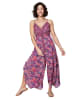 Ipanima Jumpsuit donkerblauw/rood/lichtroze