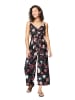 Ipanima Jumpsuit in Schwarz/ Rot/ Weiß