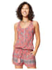 Ipanima Jumpsuit in Türkis/ Rosa/ Rot