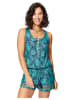 Ipanima Jumpsuit in Türkis/ Dunkelblau