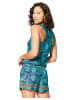 Ipanima Jumpsuit in Türkis/ Dunkelblau