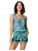 Ipanima Jumpsuit turquoise/donkerblauw