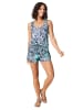 Ipanima Jumpsuit in Türkis/ Dunkelblau