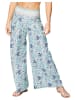 Ipanima Marlenehose in Hellblau/ Bunt
