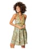 Ipanima Kleid in Beige/ Hellblau