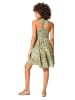 Ipanima Kleid in Beige/ Hellblau