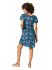 Ipanima Jurk donkerblauw/turquoise/wit