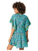 Ipanima Jurk turquoise/geel/donkerblauw