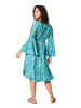 Ipanima Kleid in Türkis/ Gelb/ Dunkelblau