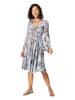 Ipanima Kleid in Hellblau/ Anthrazit
