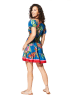 Ipanima Kleid in Blau/ Bunt