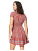 Ipanima Kleid in Rot/ Türkis