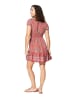Ipanima Kleid in Rot/ Türkis