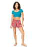 Ipanima Shorts in Rot/ Türkis