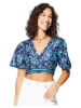 Ipanima Blouse donkerblauw/turquoise
