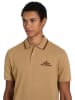 Scotch & Soda Koszulka polo w kolorze jasnobrązowym