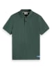 Scotch & Soda Koszulka polo w kolorze zielonym
