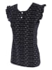COTONELLA Pyjama in Schwarz/ Hellgrau