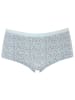 COTONELLA Panty in Türkis/ Grau