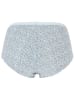 COTONELLA Panty in Türkis/ Grau