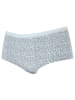 COTONELLA Panty in Türkis/ Grau