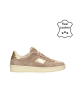 Bullboxer Leder-Sneakers in Altrosa