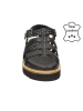 Bullboxer Leder-Sandalen in Schwarz