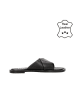 Bullboxer Leren pantoffels zwart