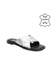 Bullboxer Leder-Hausschuhe in Silber