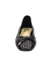Bullboxer Leder-Ballerinas in Schwarz