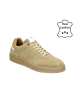 Bullboxer Leder-Sneakers in Beige