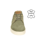 Bullboxer Leder-Sneakers in Khaki