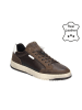 Bullboxer Skórzane sneakersy w kolorze brązowym