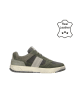 Bullboxer Leder-Sneakers in Grau