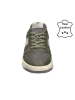Bullboxer Skórzane sneakersy w kolorze szarym