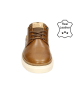 Bullboxer Leder-Sneakers in Cognac