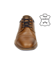 Bullboxer Leder-Schnürschuhe in Cognac