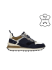 Bullboxer Leder-Sneakers in Dunkelblau
