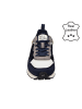 Bullboxer Leder-Sneakers in Dunkelblau