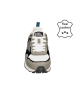 Bullboxer Leder-Sneakers in Grau