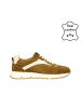 Bullboxer Leren sneakers cognackleurig