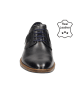 Bullboxer Leder-Schnürschuhe in Schwarz