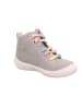 superfit Leder-Stiefeletten "Tensy" in Grau