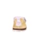 superfit Leren teenslippers paars/zilverkleurig