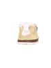 superfit Leren teenslippers lichtroze/zilverkleurig
