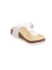 superfit Leren teenslippers lichtroze/zilverkleurig