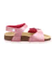 superfit Leder-Sandalen in Rosa