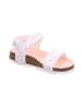 superfit Leder-Sandalen in Weiß